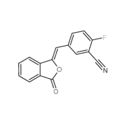 2-氟-5-[(3-氧代-1(3H)-異苯并呋喃亞基)甲基]苯腈| 763114-25-6 