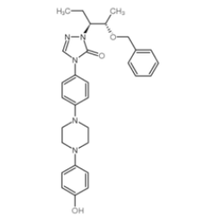 2-[(1S,2S)-1-乙基-2-芐氧基丙基]-2,4-二氫-4-[4-[4-(4-羥基苯基)-1-哌嗪基]苯基]-3H-1,2,4-三氮唑-3-酮|184177-83-1 