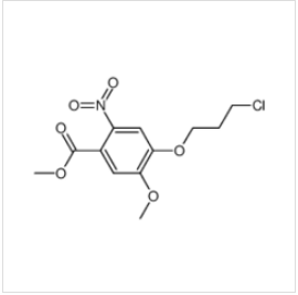 4-(3-氯丙氧基)-5-甲氧基-2-硝基苯甲酸甲酯|214470-57-2 