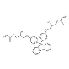 9,9-雙[4-(2-羥基-3-丙烯酰氧基丙氧基)苯基]芴|143182-97-2 