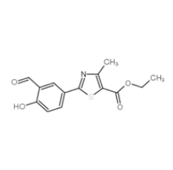 2-(3-醛基-4-羥基苯基)-4-甲基噻唑-5-羧酸乙酯| 161798-01-2 