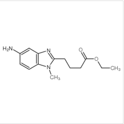 5-氨基-1-甲基-1H-苯并咪唑-2-丁酸乙酯 |3543-73-5 