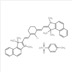 2-[2-[2-氯-3-[2-(1,3-二氫-1,1,3-三甲基-2H-苯并[e]吲哚-2-亞基)亞乙基]-1-環(huán)己烯-1-基]乙烯基]-1,1,3-三甲基-1H-苯并[e]吲哚 4-甲基苯磺酸鹽 | 