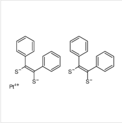 二-(二硫代苯偶酰)-鉑|15607-55-3 