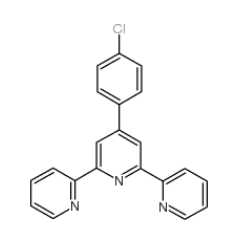 4′-(4-氯苯基)-2, 2′:6′, 2″-三聯(lián)吡啶|89972-75-8 