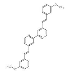 4,4’-二[2-(3-甲氧基苯基)乙烯基]-2,2’-聯(lián)吡啶|349545-75-1 