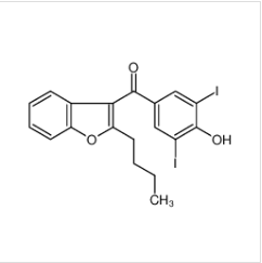 2-丁基-3-(3,5-二碘-4-羥基苯甲酰)苯并呋喃|1951-26-4 