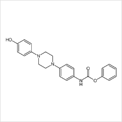 [4-[4-(4-羥基苯基)-1-哌嗪基]苯基]氨基甲酸苯酯|184177-81-9 