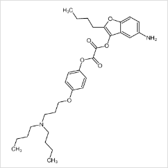 2-丁基-3-[4-（3-（二丁氨基）丙基）苯甲?；?-5-氨基苯并呋喃草酸鹽|851014-95-4 