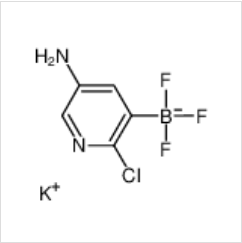 (5-氨基-2-氯吡啶-3-基)三氟硼酸鉀|1245906-63-1 