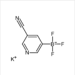 (5-氰基吡啶-3-基)三氟硼酸鉀|1245906-68-6 