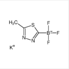 (5-甲基-1,3,4-噻二唑-2-基)三氟硼酸鉀|1245906-72-2 