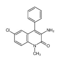 3-氨基-1,2-二氫-6-氯-1-甲基-4-苯基喹啉-2(1H)-酮|5220-02-0 