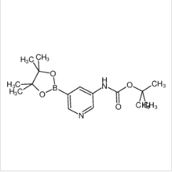 3-(BOC-氨基)吡啶-5-硼酸頻哪醇酯|1171897-39-4 