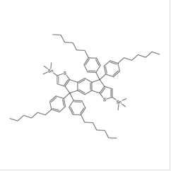 [2,7-二(三甲基錫)-4,4,9,9-四(對(duì)己基苯)-引達(dá)省并二噻吩]|1252555-61-5 
