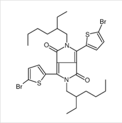 3,6-雙(5-溴-2-噻吩基)-2,5-雙(2-乙基己基)-2,5-二氫吡咯并[3,4-c]吡咯-1,4-二酮|1000623-95-9 