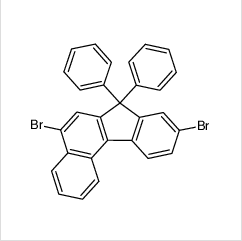 5,9-二溴-7,7-二苯基-7H-苯并[c]芴 |854952-90-2 