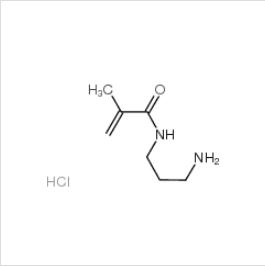 N-(3-氨基丙基)甲基丙烯酸鹽 鹽酸鹽|72607-53-5 