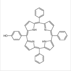  5-(羥苯基)- 10,15,20-苯基卟啉|87345-22-0 