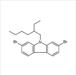 2,7-二溴-9-(2-乙基己基)-9h-咔唑|544436-46-6 