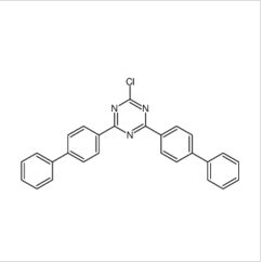 2,4-雙([1,1'-聯(lián)苯]-4-基)-6-氯-1,3,5-三嗪 |182918-13-4 