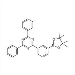 2,4-二苯基-6-[3-(4,4,5,5-四甲基-1,3,2-二氧雜環(huán)戊硼烷-2-基)苯基]-1,3,5-三嗪 |1269508-31-7 