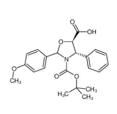 (4S,5R)-3-叔丁氧基-2-(4-甲氧基苯基)-4-苯基-5-惡唑烷羧酸/196404-55-4 