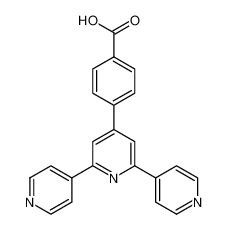 Benzoic acid, 4-[4,2':6',4''-terpyridin]-4'-yl-|1370206-12-4 