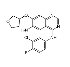 (S)-N4-(3-氯-4-氟苯基)-7-[(四氫-3-呋喃基)氧基]-4,6-喹唑啉二胺 |314771-76-1 