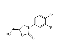 (5R)-3-(4-溴-3-氟苯基)-5-羥甲基惡唑烷-2-酮 |444335-16-4 