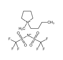 1-正丁基-1-甲基吡咯烷二(三氟甲基磺酰)酰亞胺|223437-11-4 