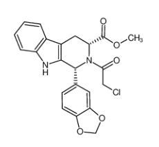 順式-(1R,3R)-1,2,3,4-四氫-1-(3,4-亞甲二氧基苯基)-9H-吡啶并[3,4-B]吲哚-3-羧酸甲酯鹽酸鹽 |171489-59-1 