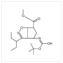 (3aR,4R,6S,6aS)-4-[叔丁氧羰基氨基]-3-(1-乙基丙基)-3a,5,6,6a-四氫-4H-環(huán)戊并[d]異惡唑-6-羧酸甲酯|229613-93-8 