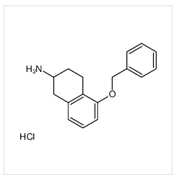 5-phenylmethoxy-1,2,3,4-tetrahydronaphthalen-2-amine,hydrochloride|1199782-76-7 