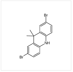 2,7-二溴-9,9二甲基吖啶|1333316-35-0 