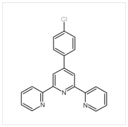 4′-(4-氯苯基)-2, 2′:6′, 2″-三聯(lián)吡啶|89972-75-8 