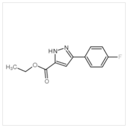 5-(4-氟苯基)-1H-吡唑-3-羧酸乙酯|866588-11-6 