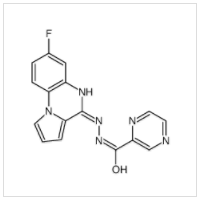 吡嗪羧酸 2-(7-氟吡咯并[1,2-a]喹喔啉-4-基)酰肼|895158-95-9 