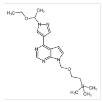 4-(1-(1-乙氧基乙基)-1H-吡唑-4-基)-7-(2-(三甲基硅基)乙氧基)甲基)-7H-吡咯并[2,3-D]嘧啶|1187595-88-5 
