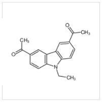 3，6-二乙酰基-N-乙基咔唑|1483-97-2 