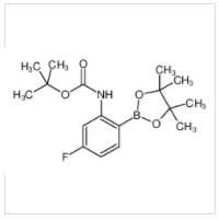 [5-氟-2-(4,4,5,5-四甲基-1,3,2-二氧雜環(huán)戊硼烷-2-基)苯基]氨基甲酸叔丁酯|1186637-38-6 