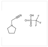 N-氰甲基吡咯烷鎓三氟甲烷磺酸鹽|573987-48-1 