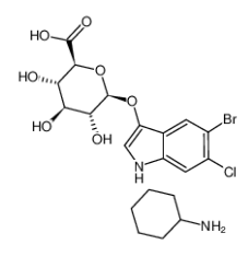 5-溴-4-氯-3-吲哚基-BETA-D-葡糖苷酸環(huán)己胺鹽|114162-64-0 