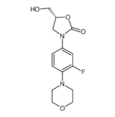 (5R)-3-[3-氟-4-(4-嗎啡啉基)苯基]-5-羥甲基-2-惡唑烷酮|168828-82-8 