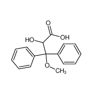 2-羥基-3-甲氧基-3,3-二苯基丙酸|178306-51-9 