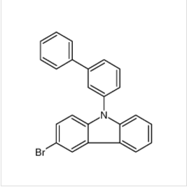 9-[1,1'-聯(lián)苯]-3-基-3-溴-9H-咔唑|1428551-28-3	 