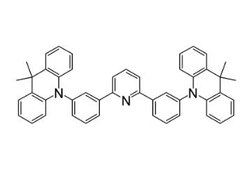 2,6-雙[3-(9,9-二甲基-9,10-二氫吖啶)-3,1-亞苯基]吡啶 
