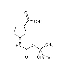 (1S,3R)-N-BOC-1-氨基環(huán)戊烷-3-羧酸|161660-94-2 