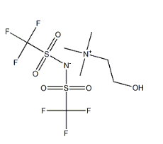 2-羥基-N,N,N-三甲基乙銨 雙(三氟甲烷磺酰)亞胺鹽|827027-25-8 