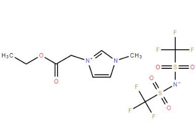 1-乙酸乙酯基-3-甲基咪唑雙(三氟甲烷磺酰)亞胺鹽 